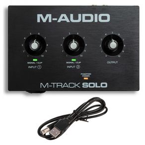 Interface M Audio MTRACKSOLO 2 Canais Phanton Power USB -| C025256